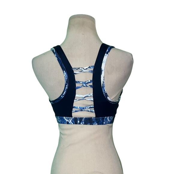 Splendid Blue V With Ladder Back Sports Bra size XS - Picture 8 of 9